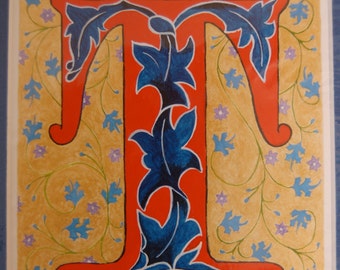 Illuminated Letter K | Etsy