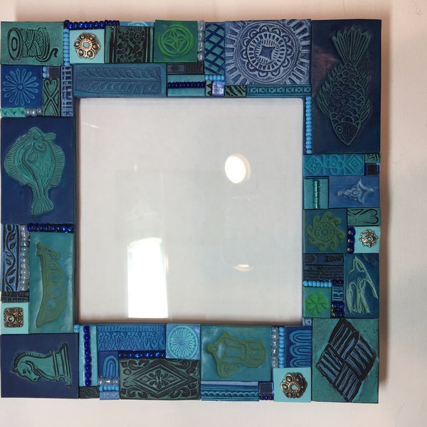 Mosaic Picture Frame - Etsy