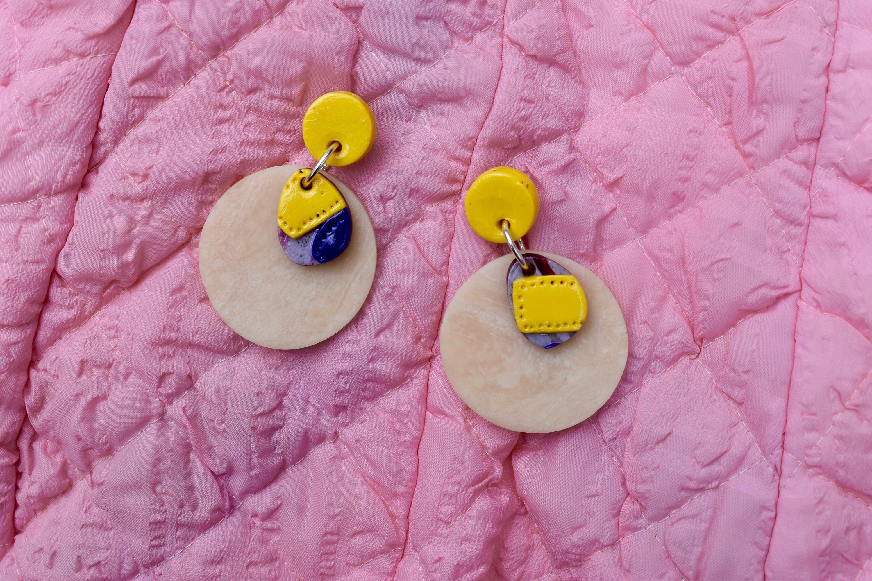 The Cricket Polymer Clay Dangle Polymer Clay Earring Clay Etsy