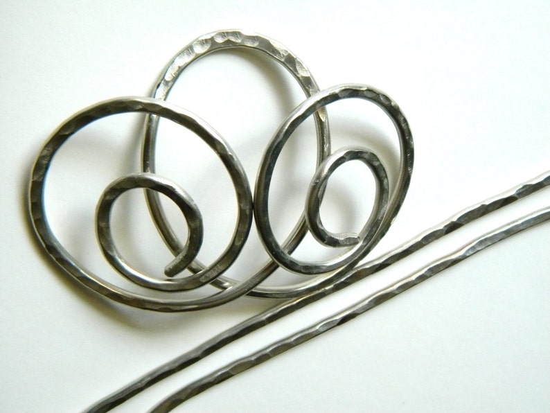 Hair Accessories Hair Slides Silver Hair Sticks Hair Fork Etsy