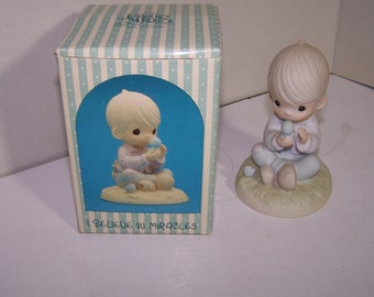 Precious moments boy | Etsy