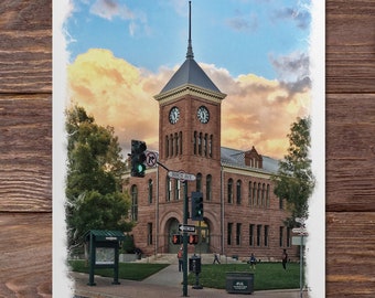 10 Notecards- Courthouse Downtown Flagstaff, AZ