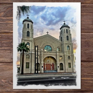 10 Grußkarten - Unbeflecktes Herz Mariens Katholische Kirche Phoenix, Az