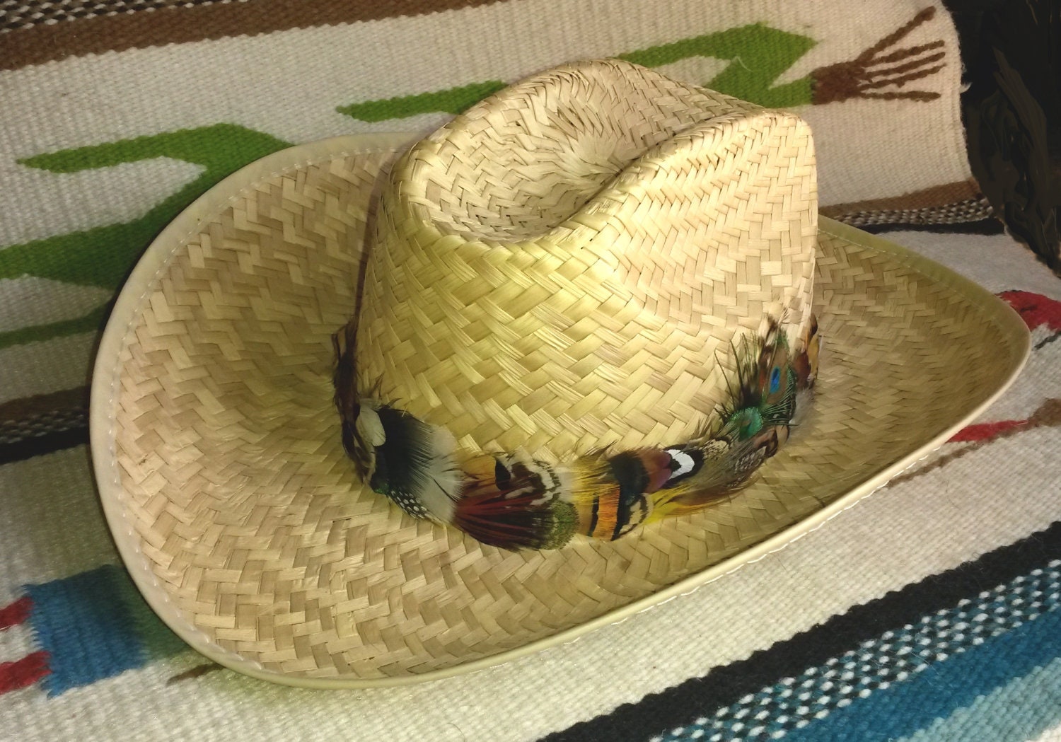CUSTOM Beautiful Feather Hat Band Feathers from 12 Different Etsy