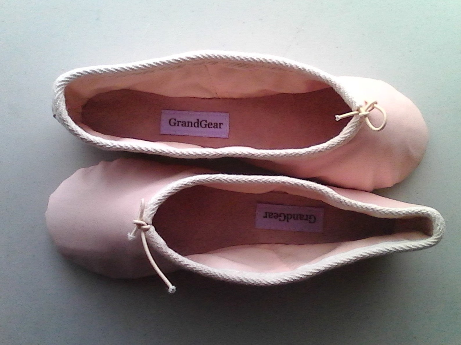 ballet pink leather ballet slippers - adult/women's sizes - full sole or split sole