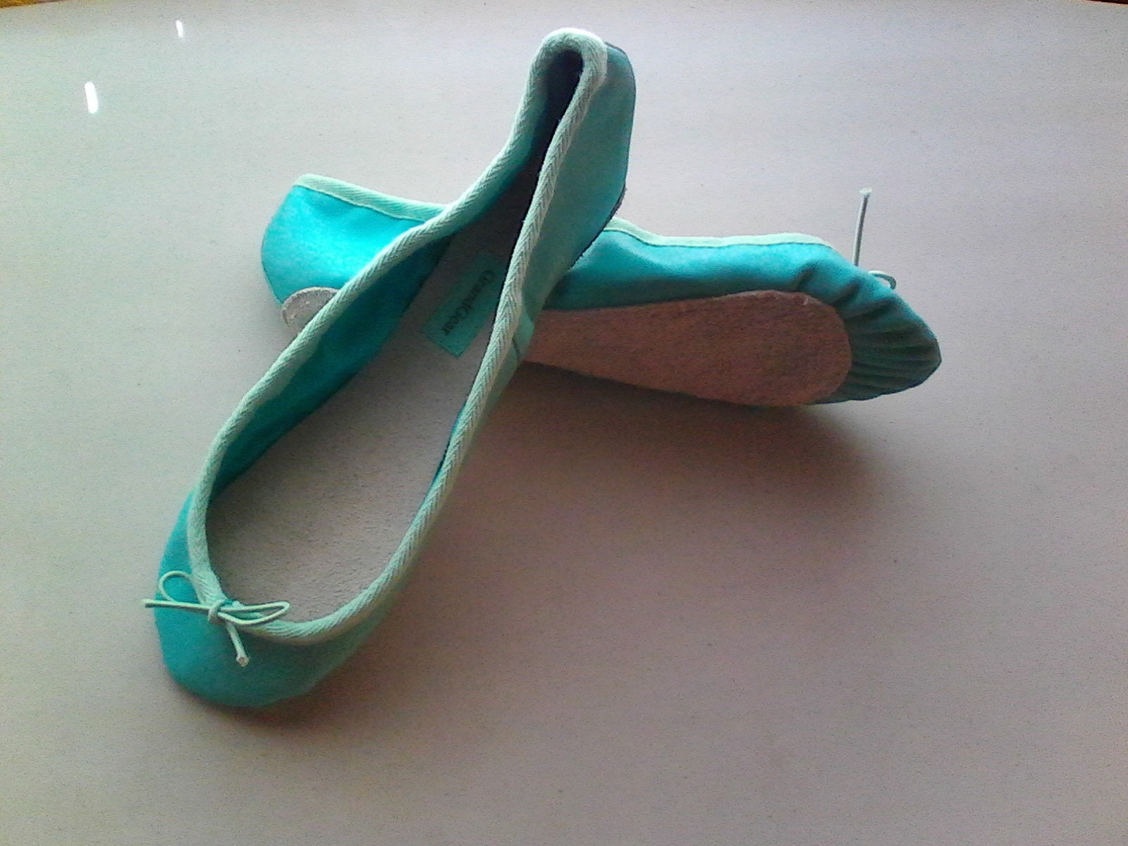 Turquoise clearance ballet slippers