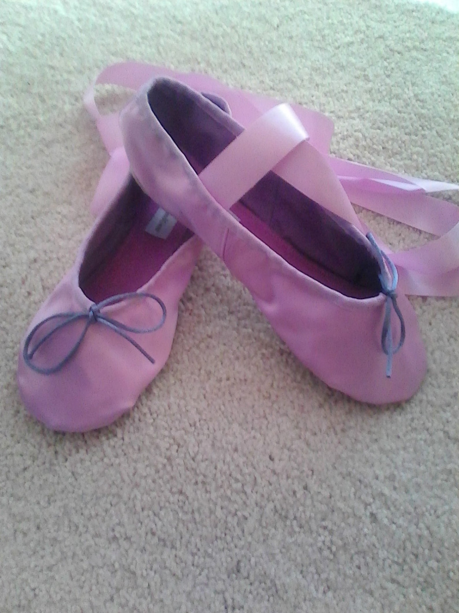 lavender ballet slippers