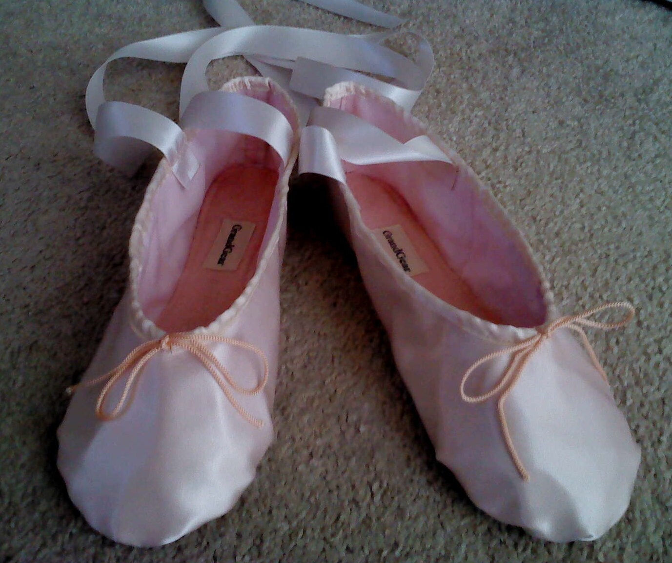 Pink satin hotsell slippers