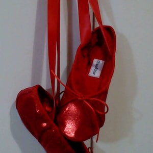 sparkly ballet slippers