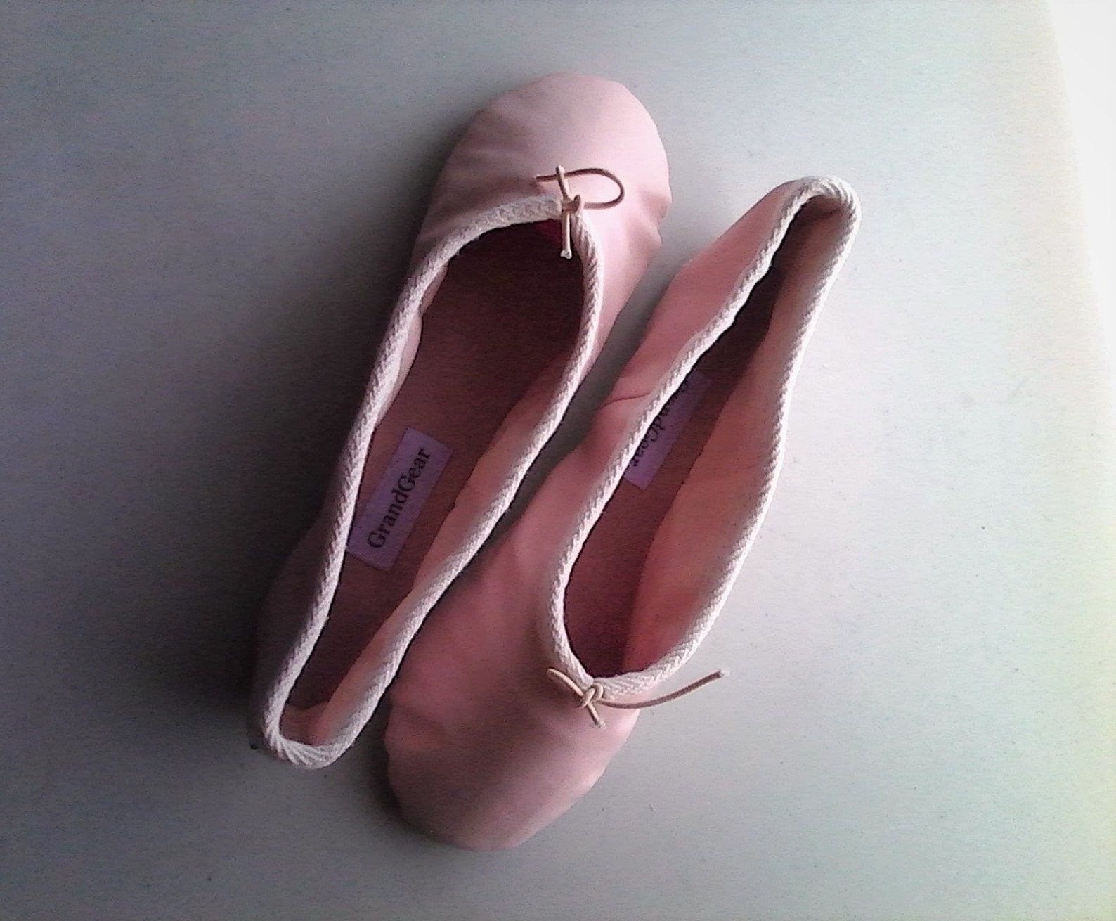 ballet pink leather ballet slippers - adult/women's sizes - full sole or split sole