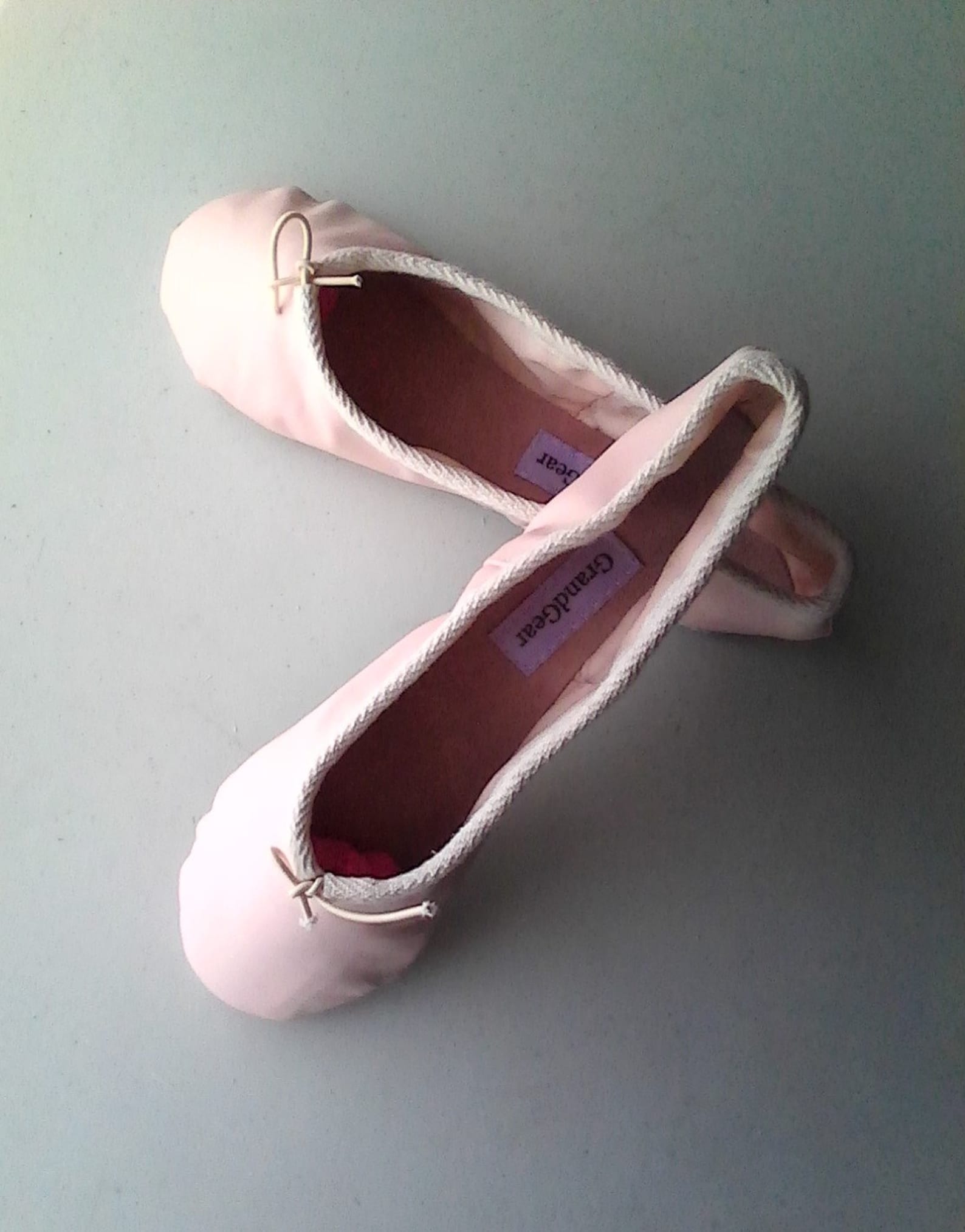 ballet pink leather ballet slippers - adult/women's sizes - full sole or split sole