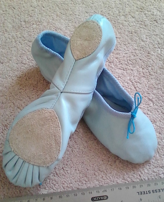 Scarpe Da Ballo In Pelle Per Donne E Ragazze - Ballerine Classiche Con Laccio Elastico - Foto 9