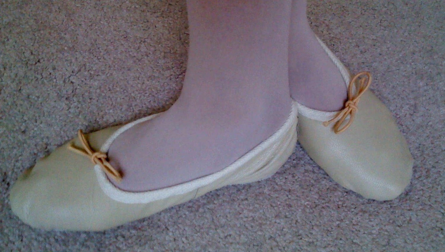 ballet slippers with heel