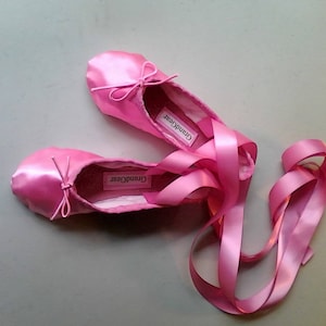 Satin Ballet Slippers/ Ballet Shoes (Older Girls and adult Women)