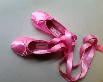 Satin Ballet Slippers/ Ballet Shoes (Older Girls and adult Women)