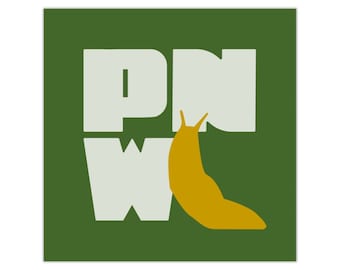 PNW Slug Vinyl Sticker