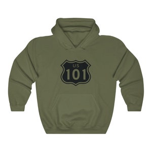 US 101 Hooded Sweatshirt