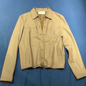 Prada leather shirt jacket image 1