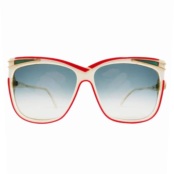 1970s Cazal Cat-Eye Oversized Sunglasses - image 1