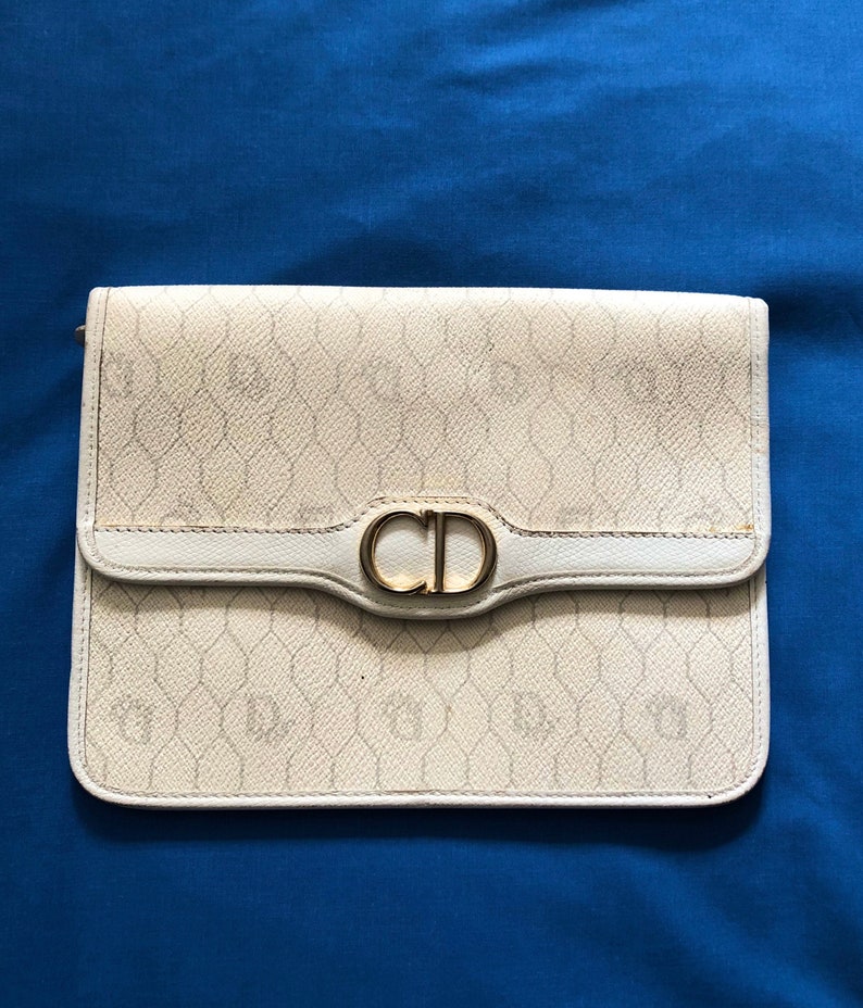 vintage dior envelope clutch
