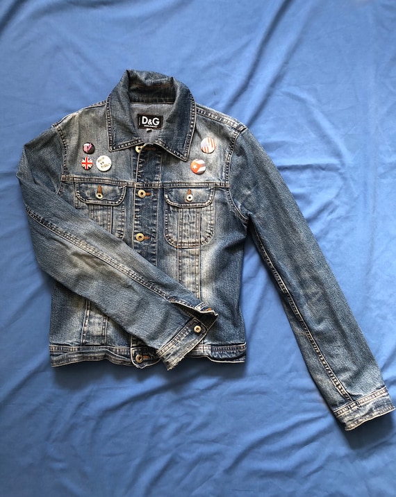dolce gabbana jeans jacket