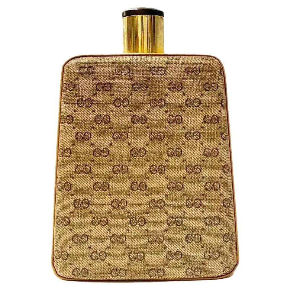 Louis Vuitton Monogram Flask Holder Thermos with Case Water Bottle 78lk524s