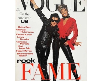 1992 VOGUE Rock Fame Fashion - Cover von Andrew Macpherson