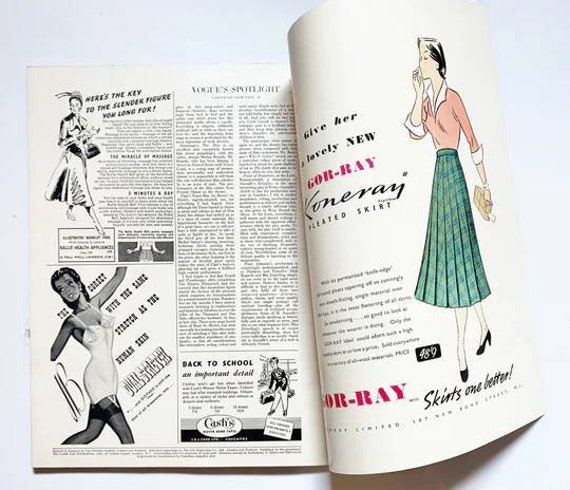 VOGUE 1951 ポスター The 1950s: 1951 | The Complete Vogue Archive