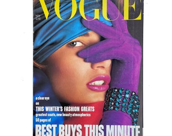 1984 VOGUE Magazine - "More Dash Than Cash"  - Cover by Albert Watson