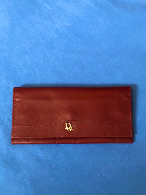 dior vintage wallet