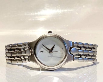 Yves Saint Laurent Steel Quartz Watch