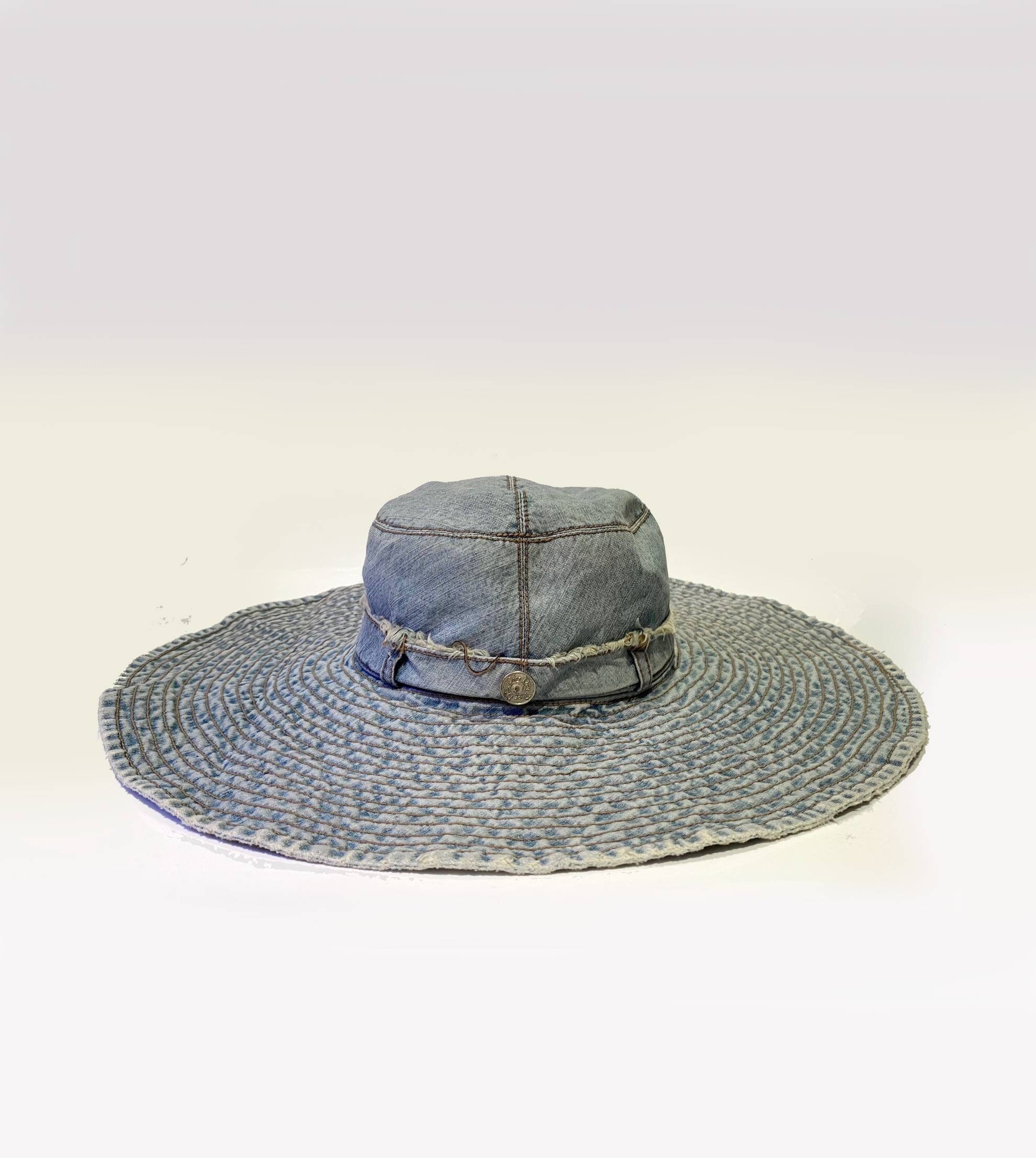 Christian Dior Denim Summer Foldable Hat -  Australia