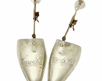 1950s Harrods of London Shoe Trees Stretchers