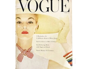 1954 Vogue USA Magazine