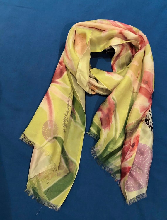 KENZO silk scarf