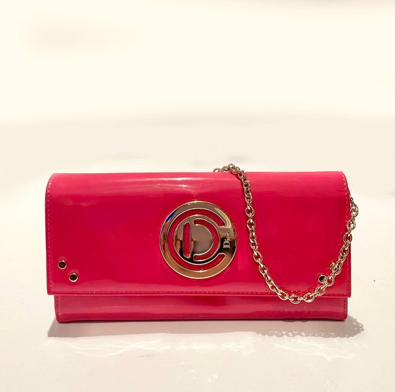 Christian Dior Pink Leather Medium Diorissimo Tote Bag - Yoogi's Closet
