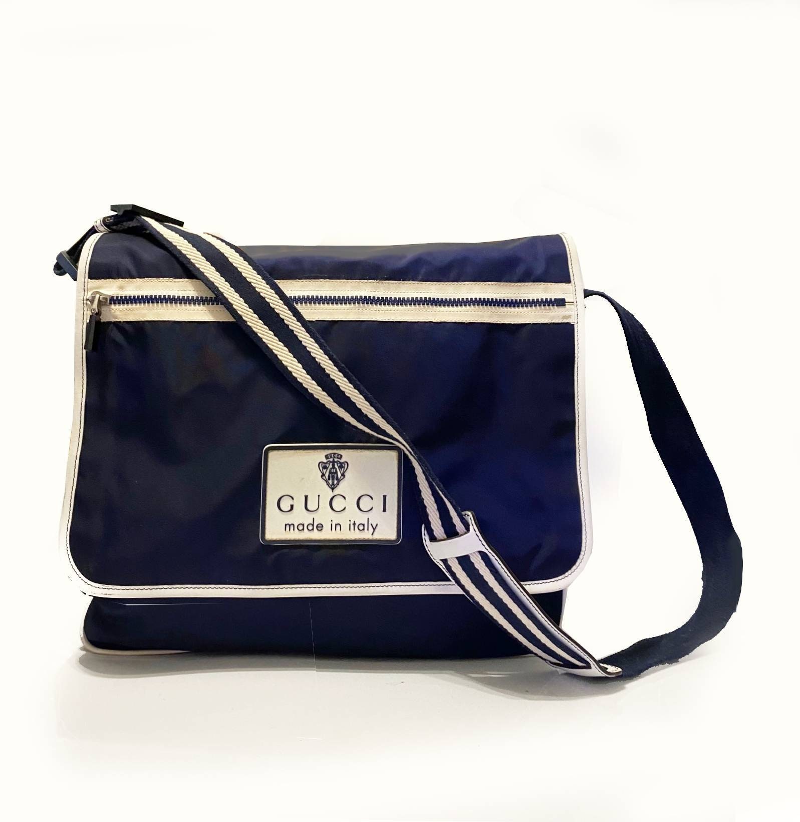 Gucci monogram nylon bag - Comptoir Vintage