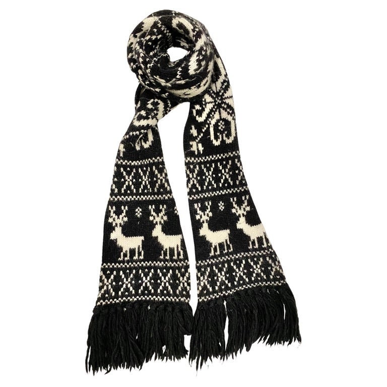 1990s D&G Dolce Gabbana Mountain Wool Maxi Scarf - Etsy Canada