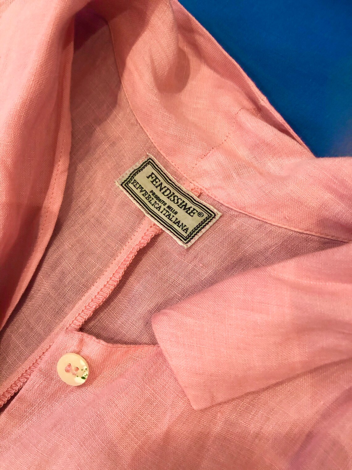 pink fendi robe