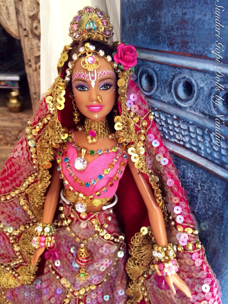 Sundari Gopi Doll OOAK Barbie Doll Indian princess Etsy