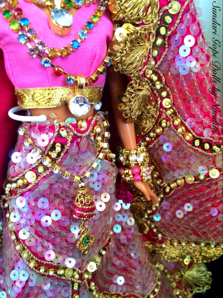 Sundari Gopi Doll OOAK Barbie Doll Indian princess | Etsy