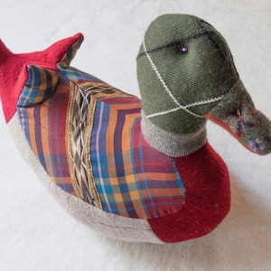 Custom: Memory Duck - Stuffed Animal Keepsake / Special Gift