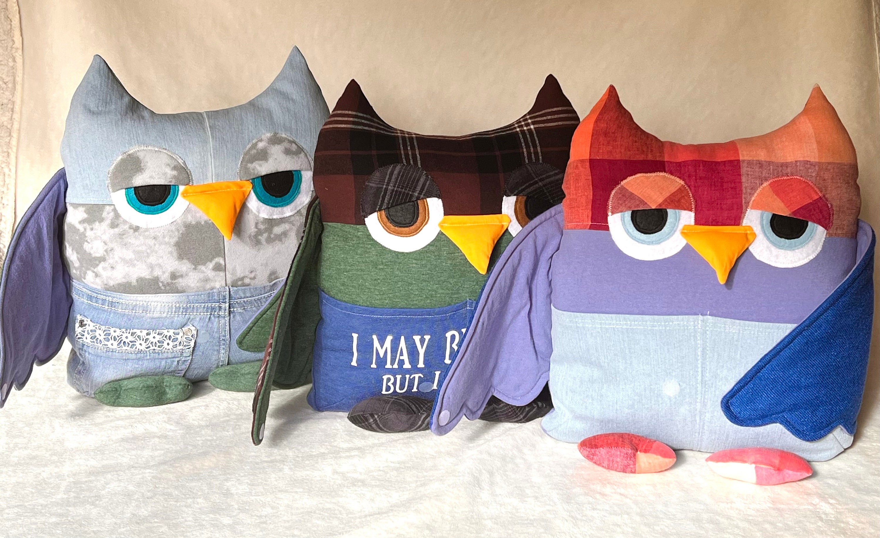 Custom: Owl Memory Pillow