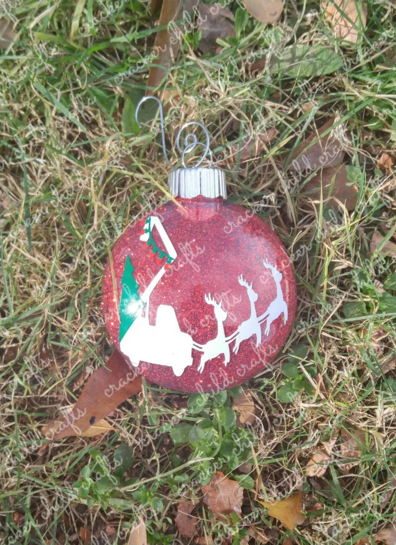 Flying Bucket Truck Christmas Ornamentlineman Etsy