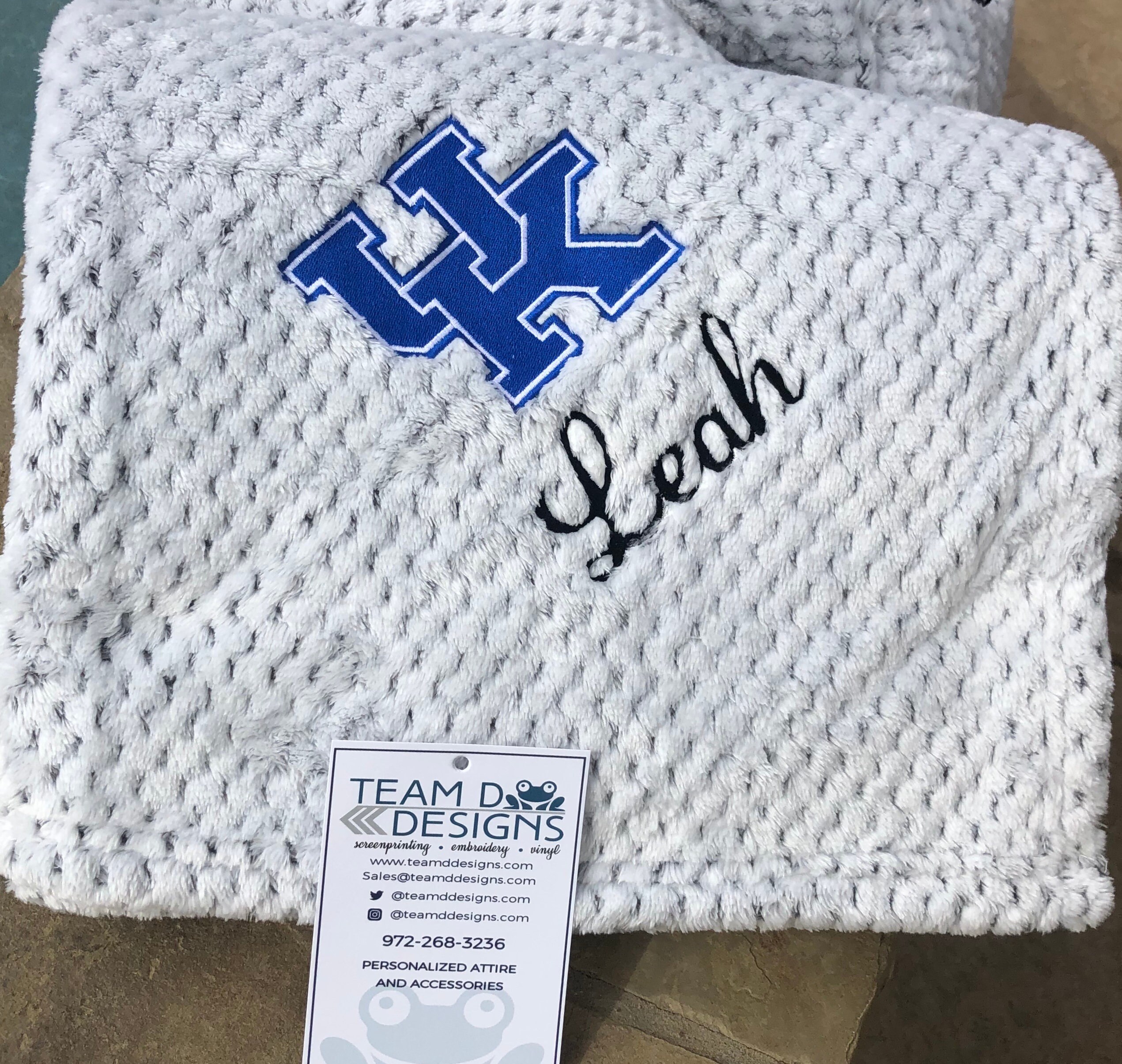 Custom College Personalized Plush Blanket/ Grad Gift/ Etsy