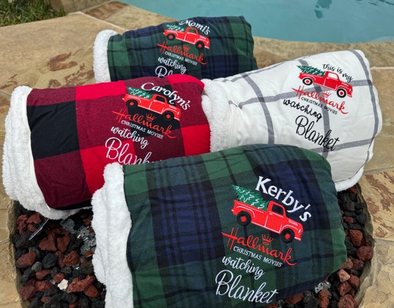 Hallmark fleece blanket sale