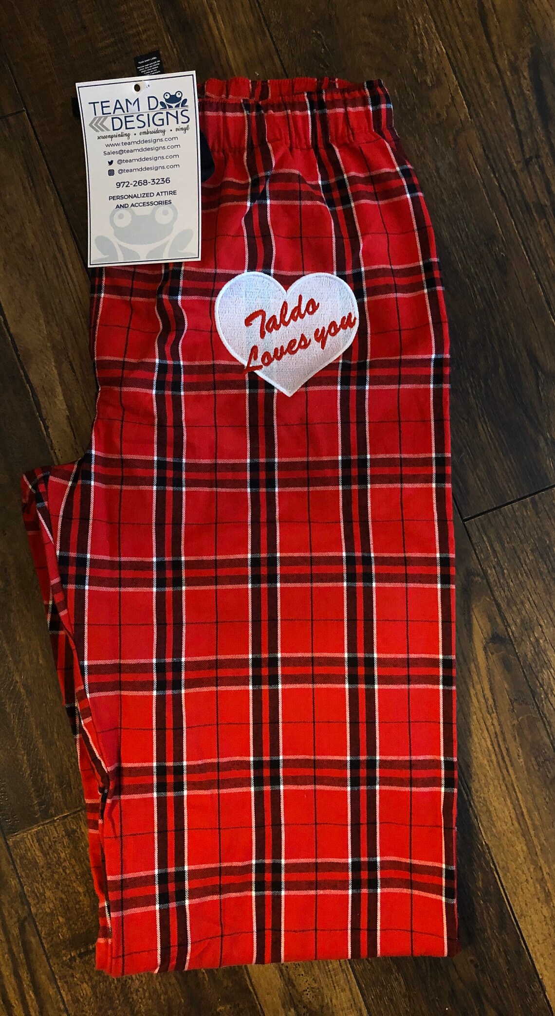 mens valentines pj pants