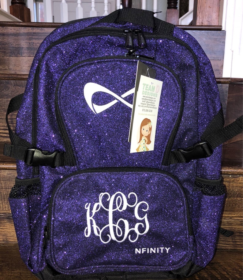 Nfinity Backpack/RED PURPLE or ROYAL Nfinity Sparkle Backpack Etsy