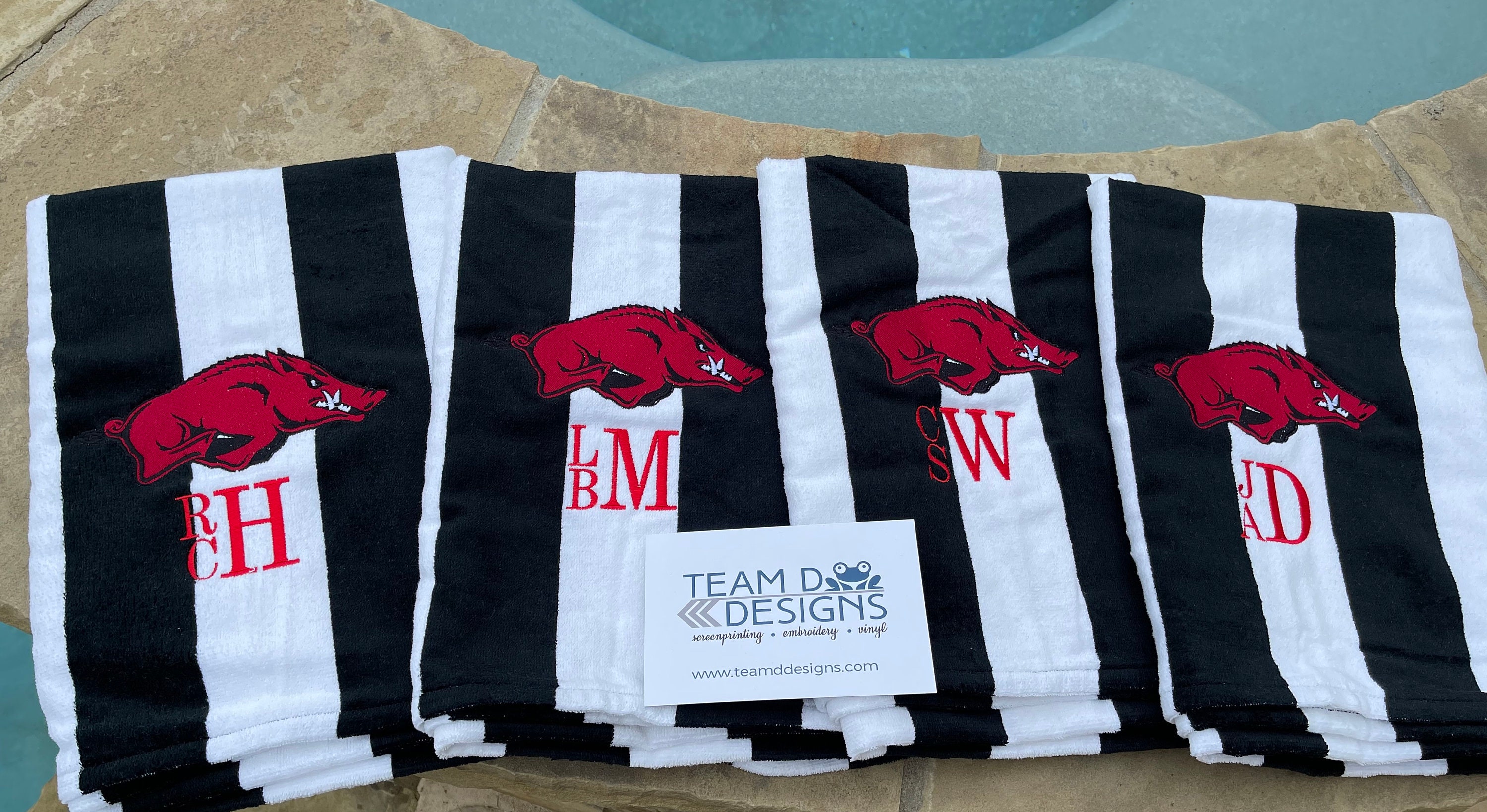 Custom College Personalized Beach Towels/ Grad Gift/ Etsy