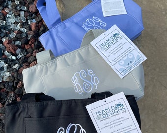 Monogram Lunch Tote, Insulated Cooler Bag